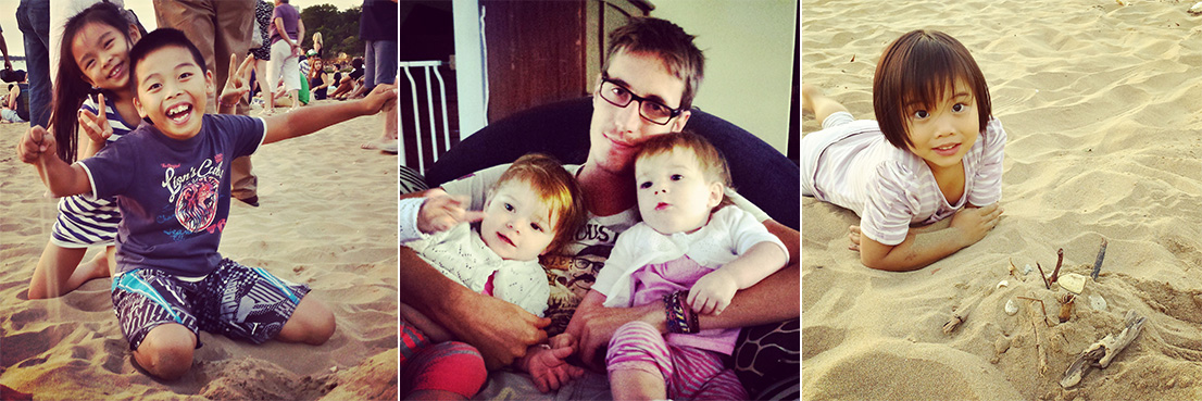 Les enfants Ruutz. Et Ben. QUI KIFFE LES BEBES.